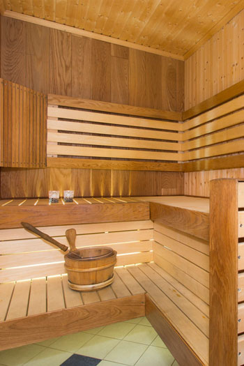sauna room