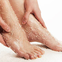 sugar foot scrub